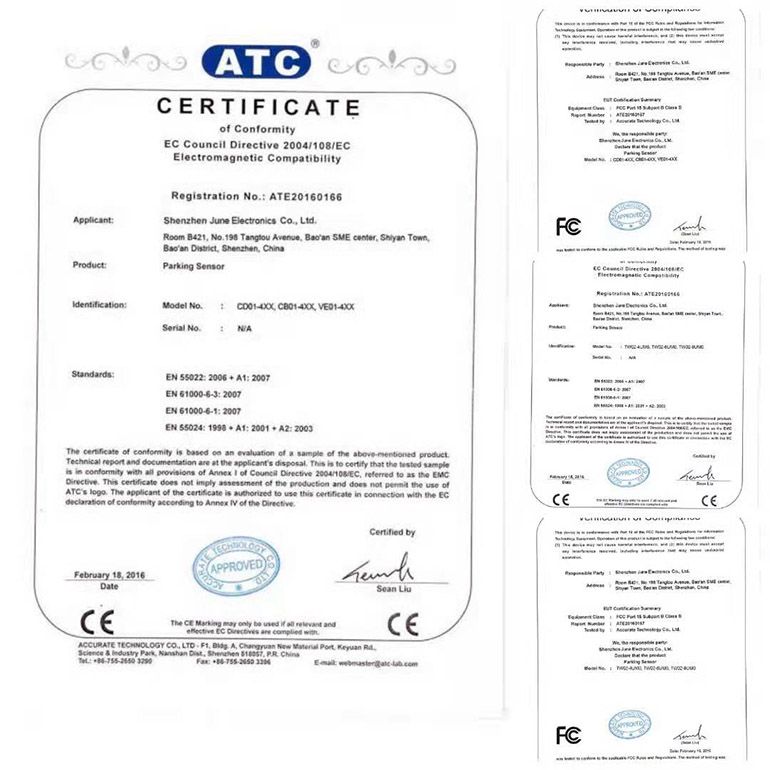 Wireless Reversing Rear Reverse Sensor Price