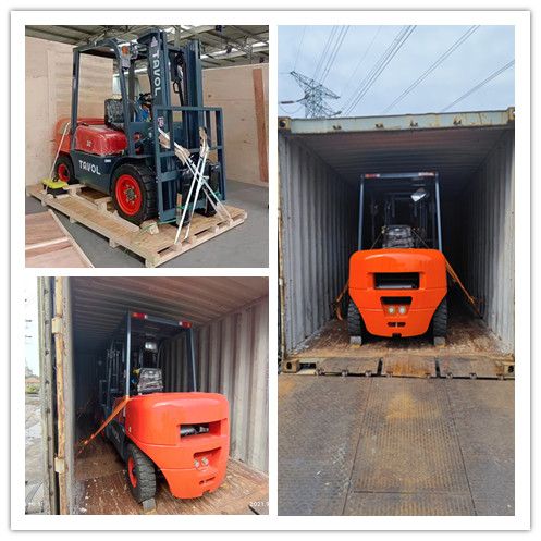Material Handling Equipment 3 Ton 3.5 Ton 3m 4.5m 5m 6m Duplex/Triplex Mast Forklift Price Diesel Forklift with Japanese Engine