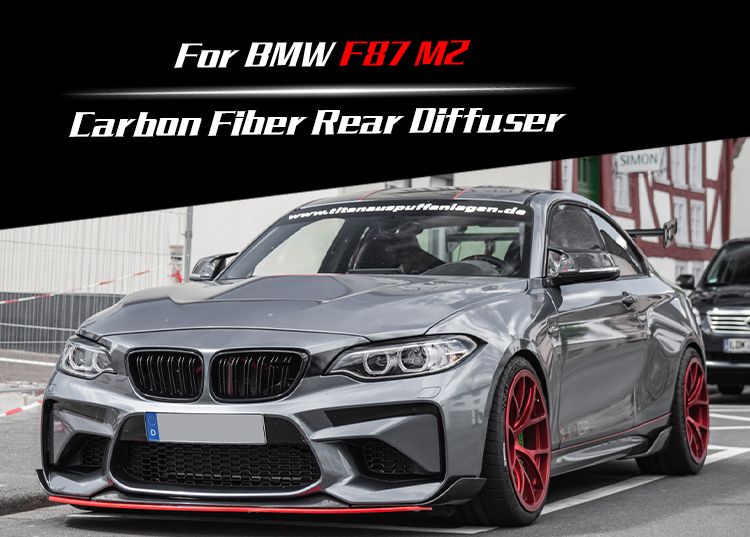 Ak Type Rear Diffuser for BMW M2 M2c F87 2018+