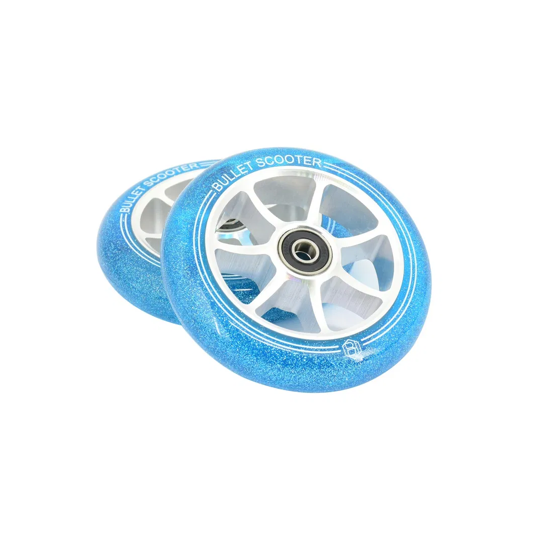 Trending Products Alloy Core Freesyle Scooter Wheel Custom Color Stunt Scooter Wheels