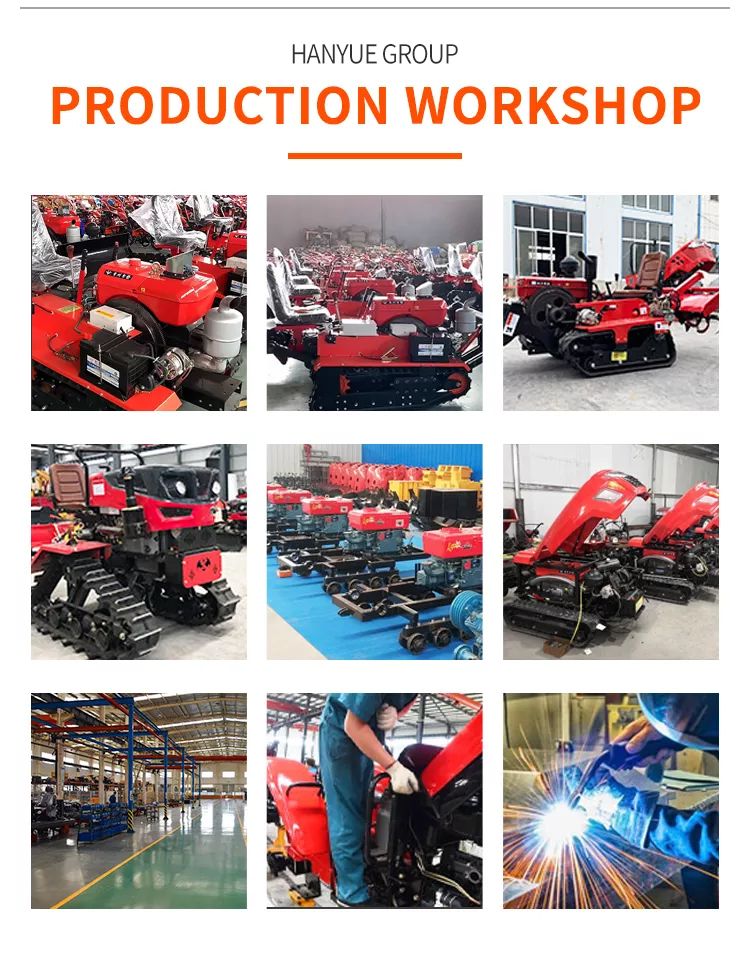 35 HP Crawler Tractor Suitable for Paddy Fields/Mountain Fields with a Variety of Accessories