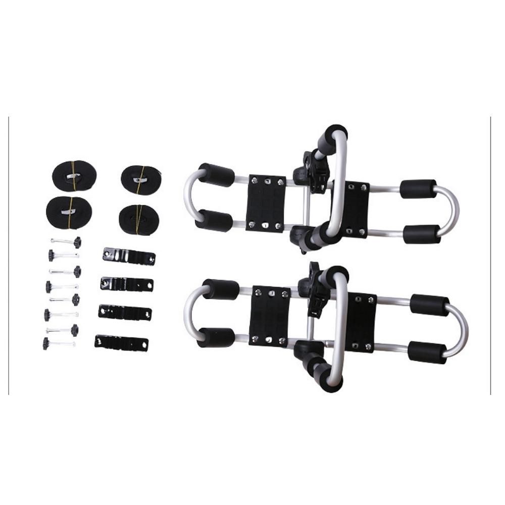 Car Roof Rack Foldable J-Bar 4 in 1 Universal Transport Tool for Kayak Canoe Ski Surfboard Wyz19609