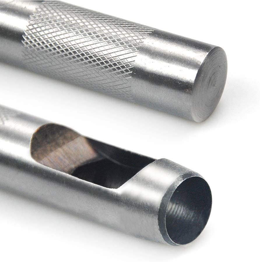 Viktec 9PC Hollow Punch Set (1/8&quot;-1/2&quot;) with a Cutting Mat (VT17630)