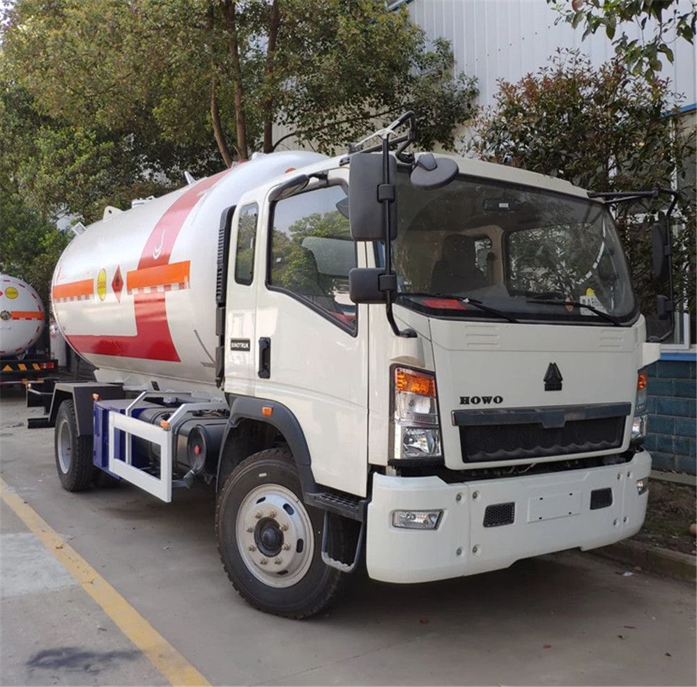 12tons LPG Gas Tanker Sino HOWO 6*4 LPG Bobtail Truck for LPG Gas Transport and Dispensing