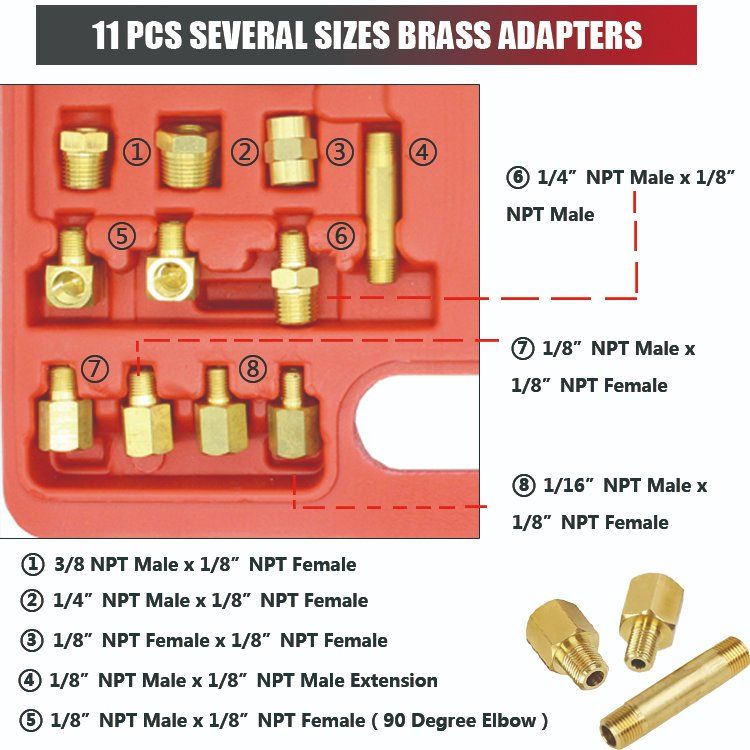 Cylinder Tester Kit Car Motorcycle Compression Tester Engine Gauge Pressure Tester