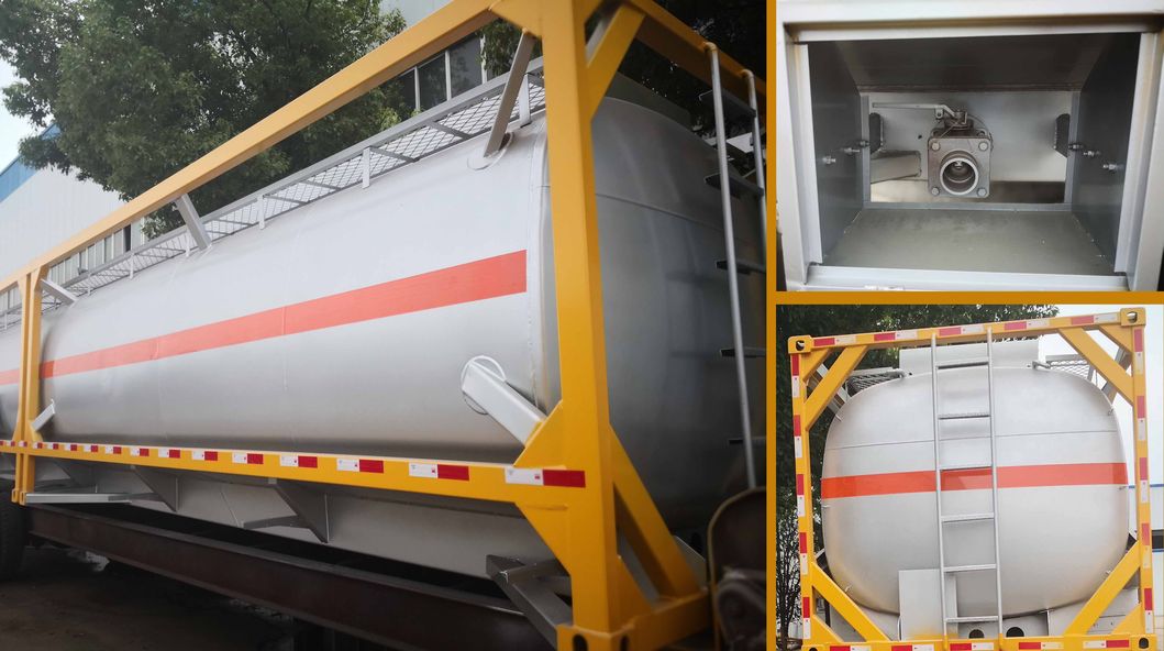 Un Portable 50000L Large Volume 40FT ISO Tank Container Price
