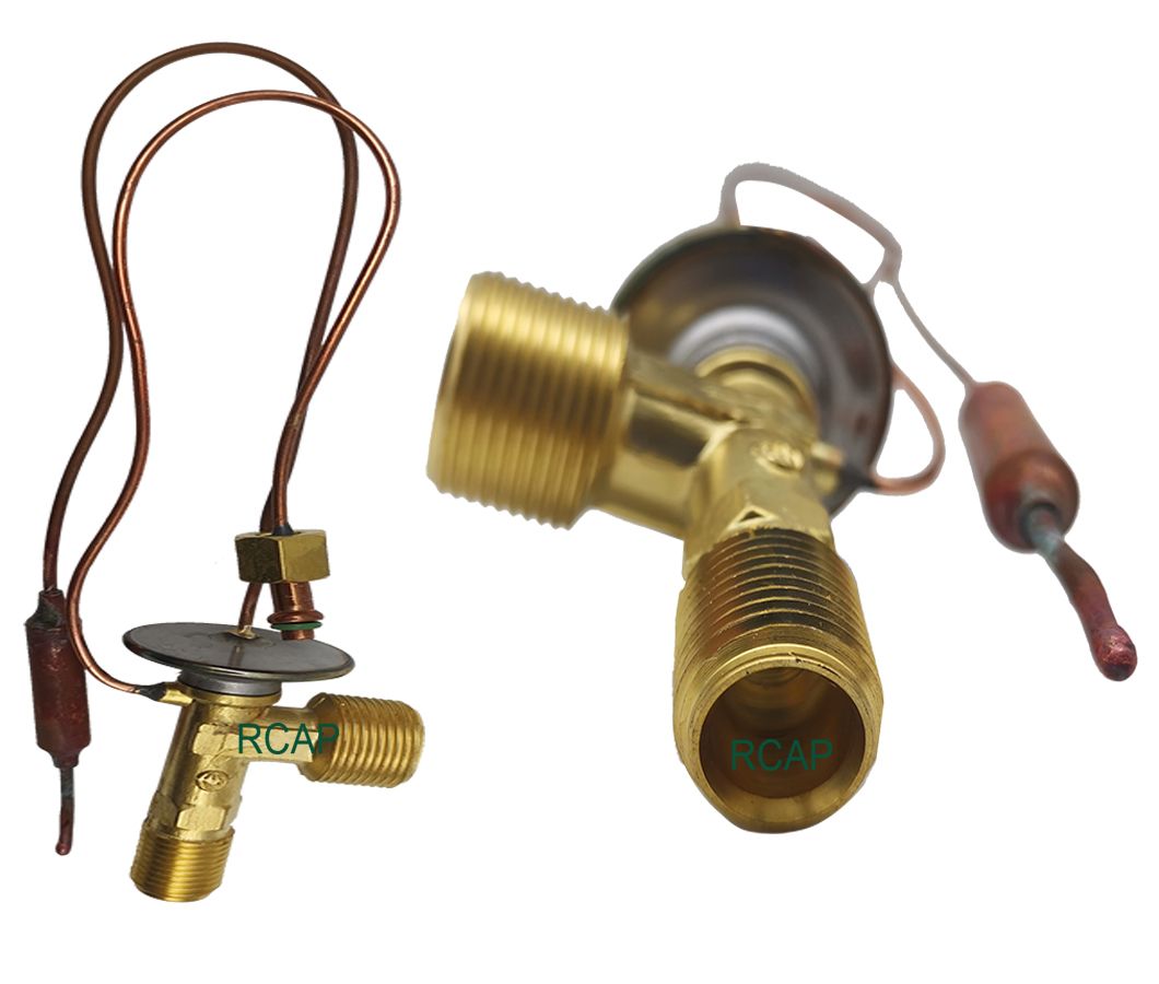 Automobile AC Expansion Valve Cooper Expansion Valve 5&quot; Double Tail