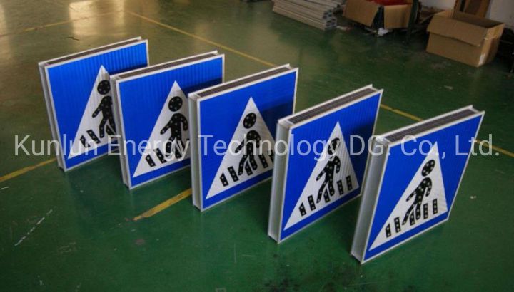 for Government Project of Outdoor Solar Safety Warningr LED Light