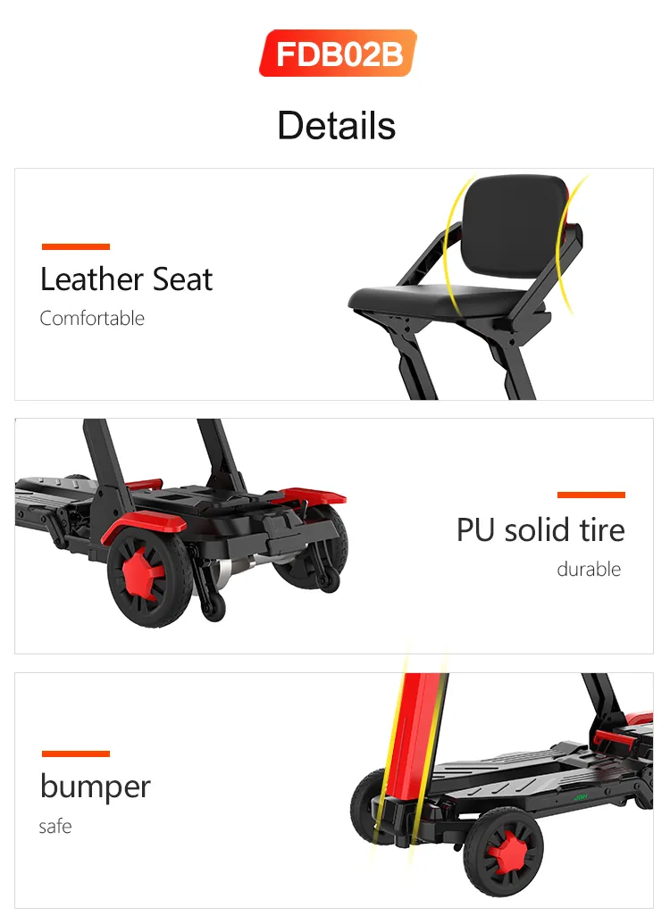 Hot Sale Folding Electric Mobility Scooter for Older