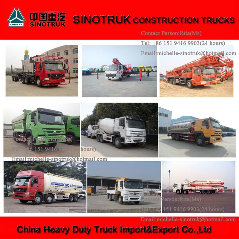 Free Auto Parts Offered Sinotrucks 25 Tons HOWO Truck Dumper