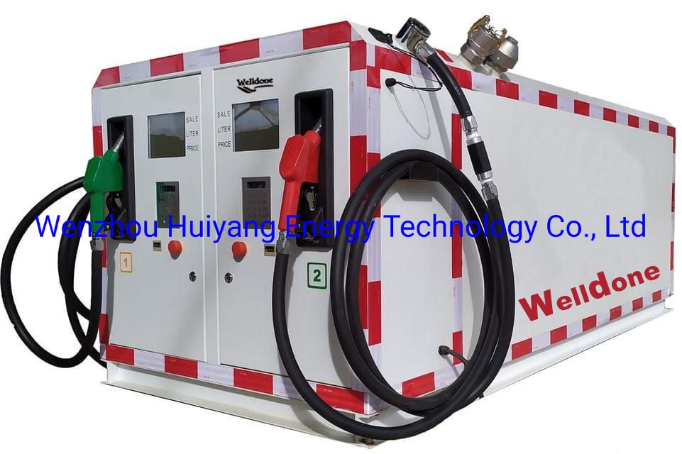 2021 Sale Vertical Type Fuel Dispenser with Tank