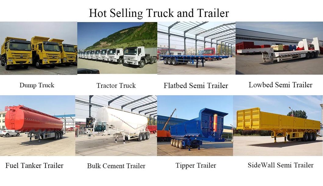 60 80 100 Tons Heavy Duty Gooseneck Lowboy Low Bed Truck Trailer 3 6 Axle Hydraulic Container Transport Lowbed Semi Trailer