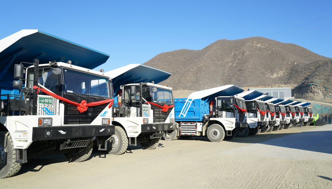 Nke105A Know-How Dumper 10 Wheeler Truck 6X4 105 Tons Electric Tipper Mining Dump Truck with Good Price,422kwh,564kwh Charging &amp; Change Catl LFP Battery Driving