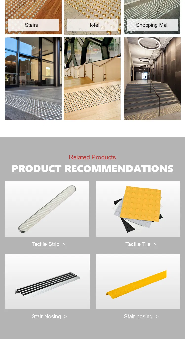 Safely Road Stud Tactile Warning Indicator Paving Stud