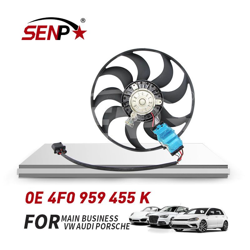 Senp Cooling System Auto Spare Car Parts for Audi A6 2005-2008 Radiator Fan Top Quality OEM 4f0 959 455 K 4f0959455K