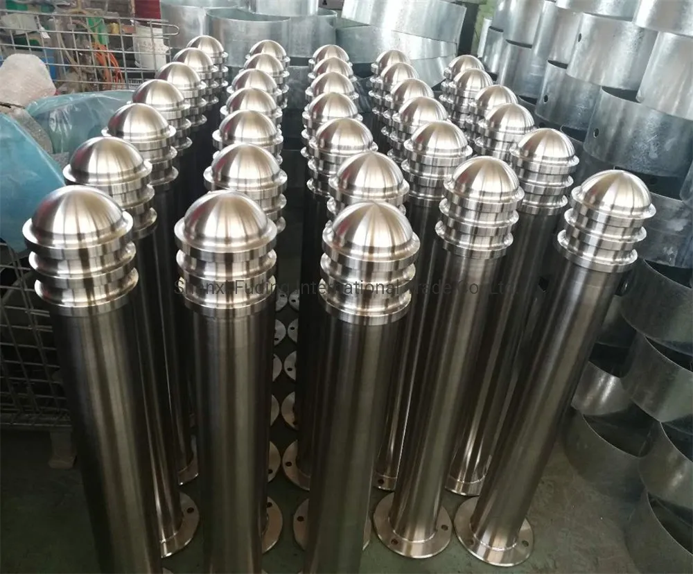 High Satisfaction Safety Steel Post Road Traffic Parking Barrier Pedestrian Bollard
