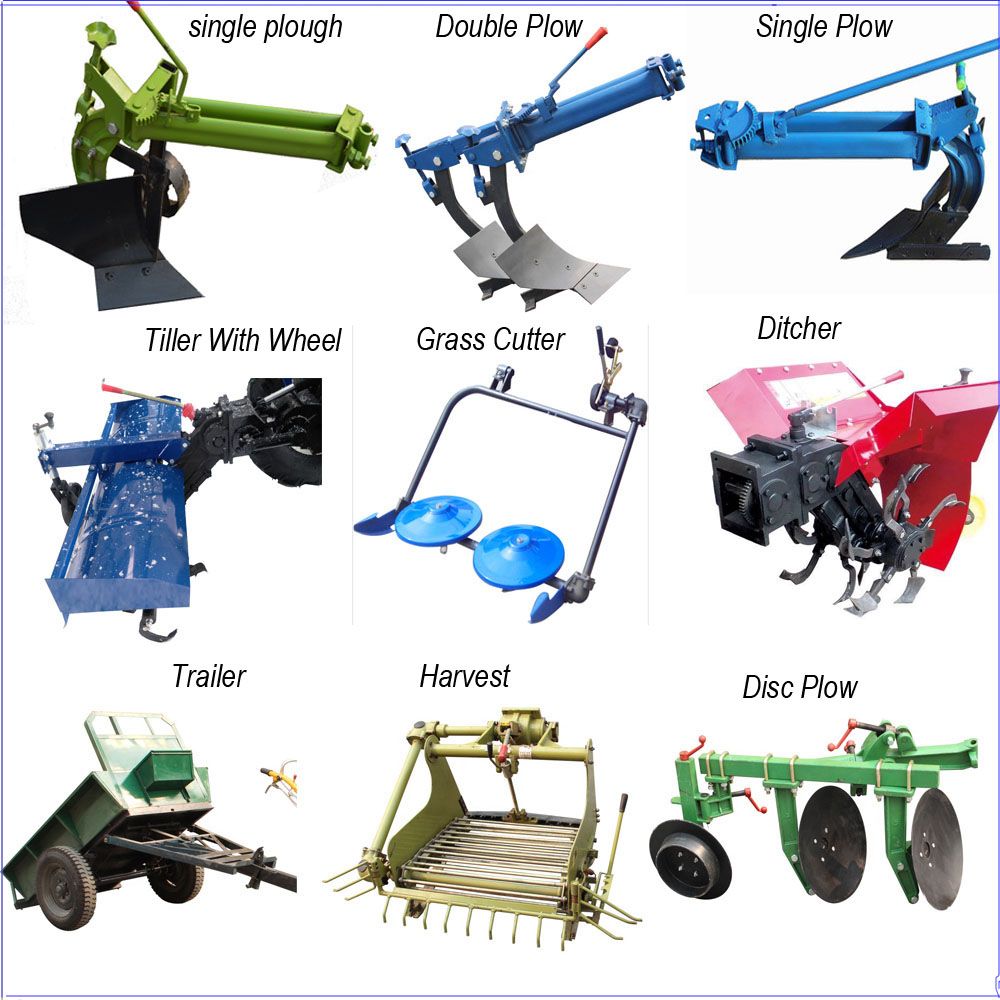 Cost-Effective China Price Cultivators Hand Tractors 15HP 18HP 20HP Two Wheel Mini Walking Tractor with Tiller with Seat for Sale