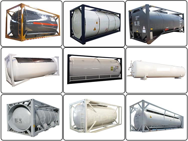 Hot Sale 20FT/40FT Powder Material ISO ASME Standard Bulk Tank Container
