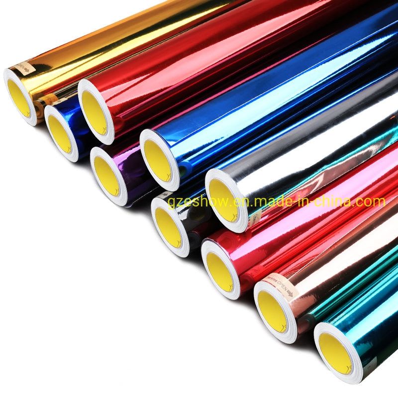 Chrome Mirror Purple Rainbow Iridescent Vinyl Car Wrap