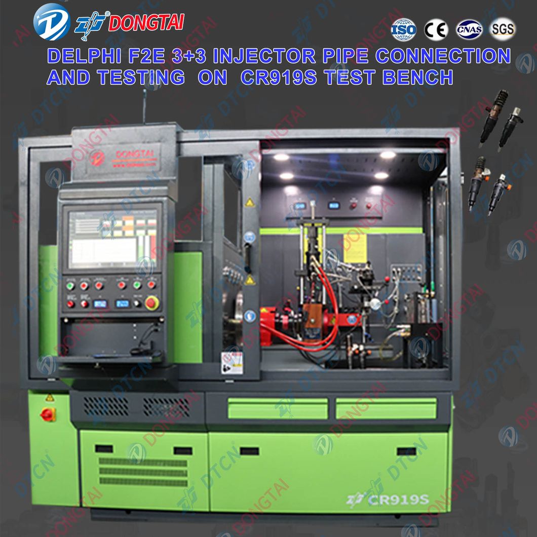 Cr IP700 Common Rail Test Bench Double Station, Double Track, Floating Screen