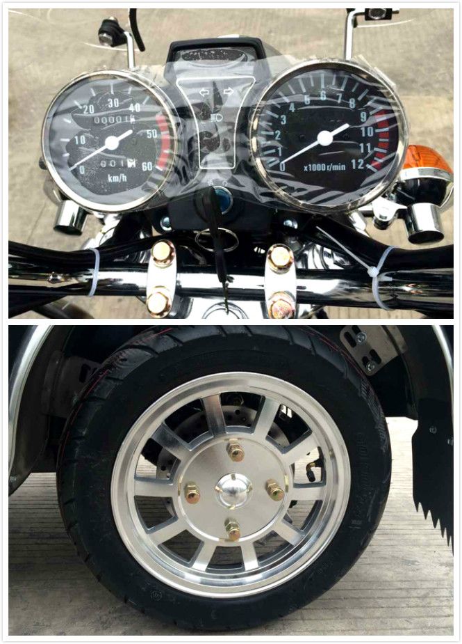 70/110cc 3 Wheel Motorcycle for Disabled