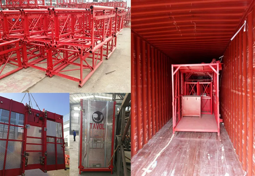 Sc200 2ton Passenger Elevator Construction Lifter