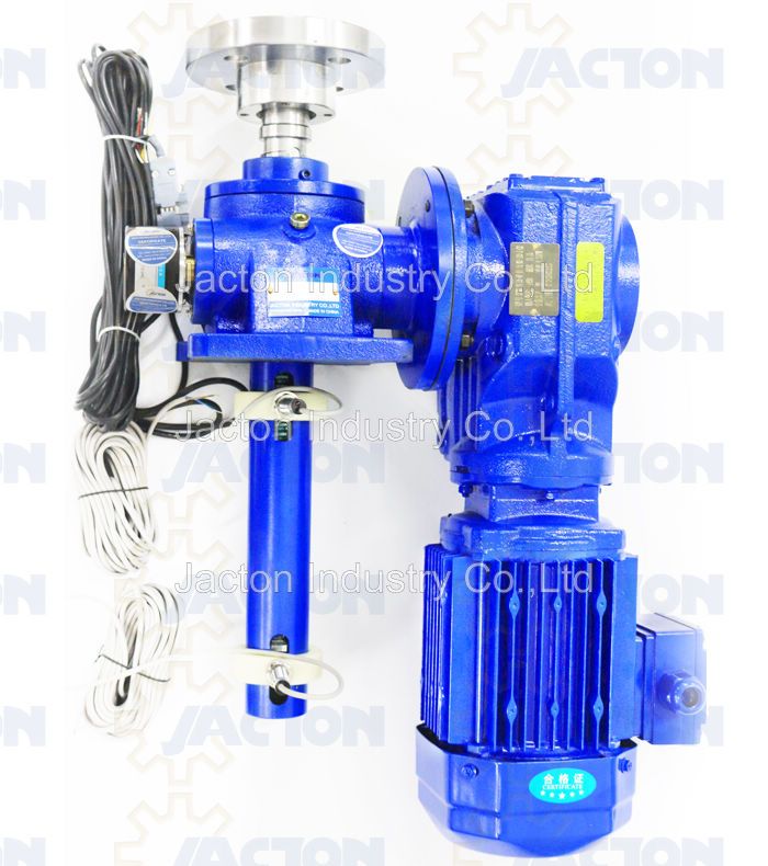 Worm Gear Screw Jack IEC Flange in Configuration B14 or B5 (IEC flange-mounted) , Electronic Jack, 12V Jack Screw Actuator, Screw Induction Motor Actuator