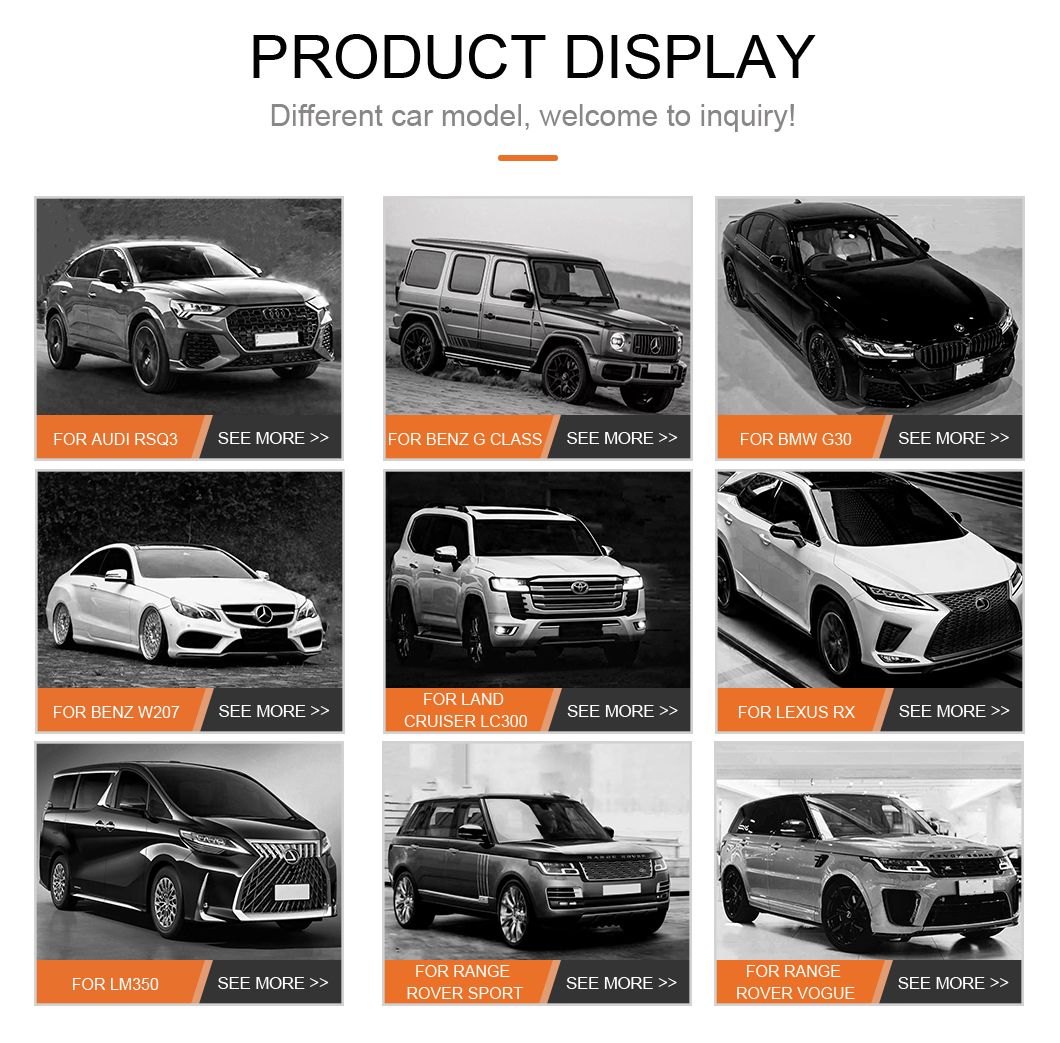 Car Bodykit for BMW 3 Series G20 2019-2022 Change to 2023 G20 Lci 1: 1 Include Front and Rear Bumper Assembly with Grille Headlights Rear Diffuser