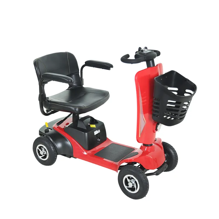 2022 Folding Electric Scooter/Mobility Scooters Electric 4 Wheel for Adults