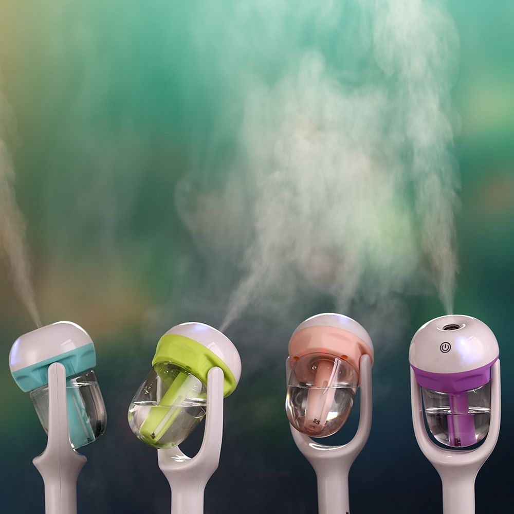 Portable Mini 12V Car Steam Humidifier Air Purifier Aroma Diffuser