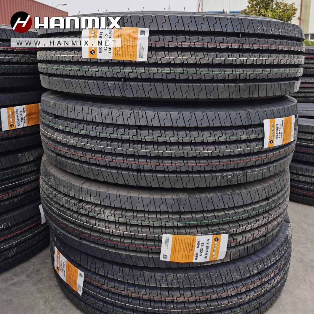 Hanmix All Steel Radial Heavy Duty Dump Truck&Bus Tyres Heavy&Light on&off Road Longhaul TBR Tires 11r22.5 12r22.5 13r22.5 315/80r22.5 295/80r22.5 Truck Tire