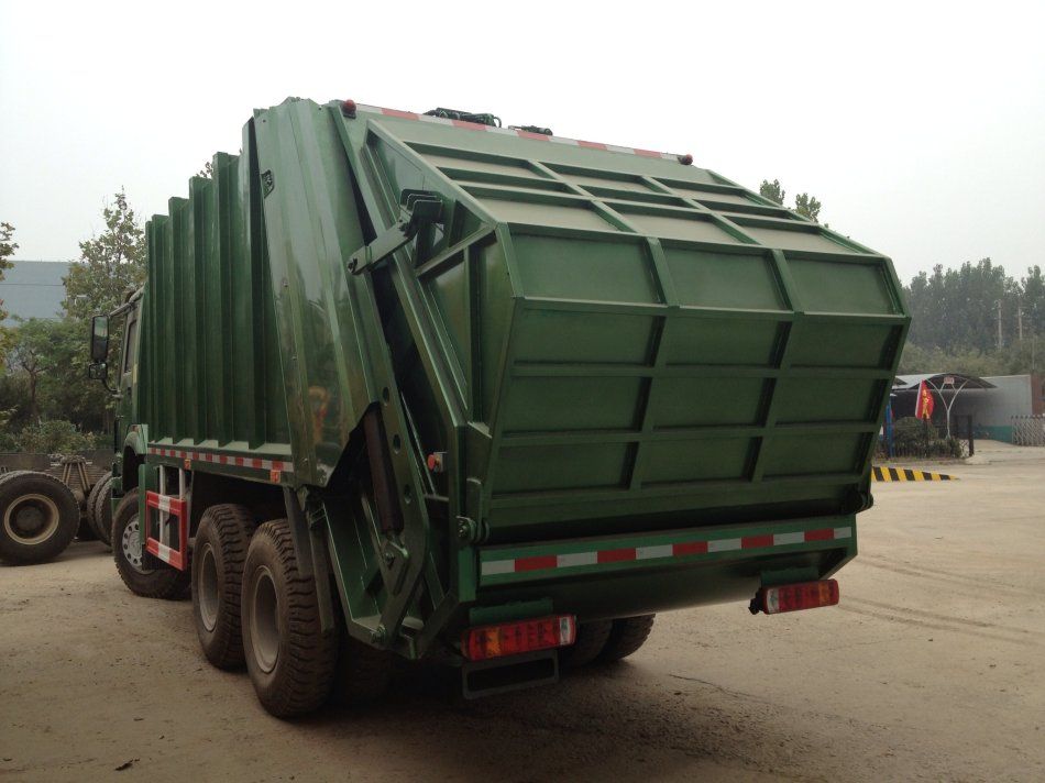 China How Compactor Garbage Truck, 4X2 Compressed Refuse Truck