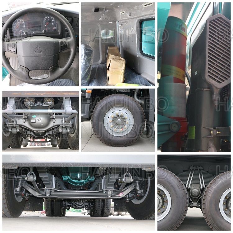 12 Wheels HOWO 8X4 Dump Truck Tipper Truck