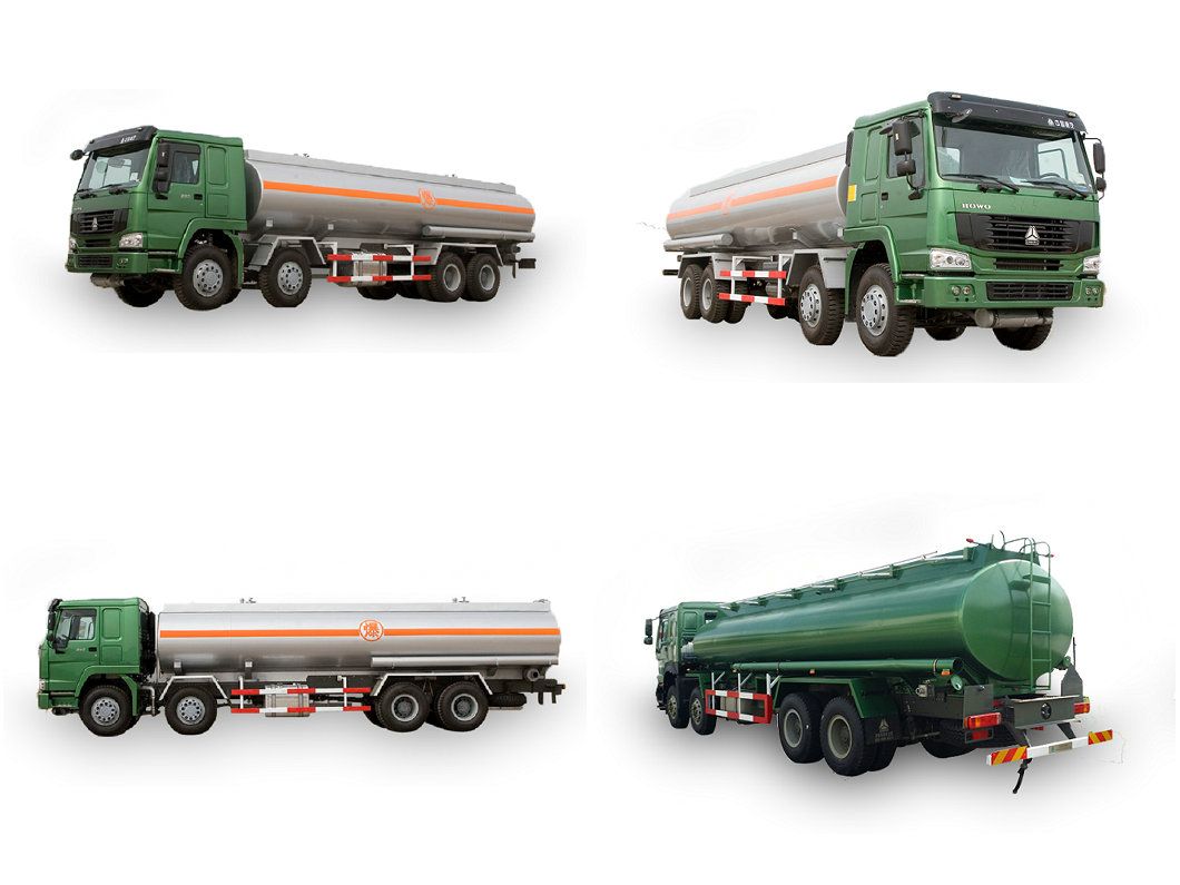 Heavy Duty Sinotruck HOWO 8X4 Diesel Tank Oil Fuel Transport Fuel Delivery Tanker Truck