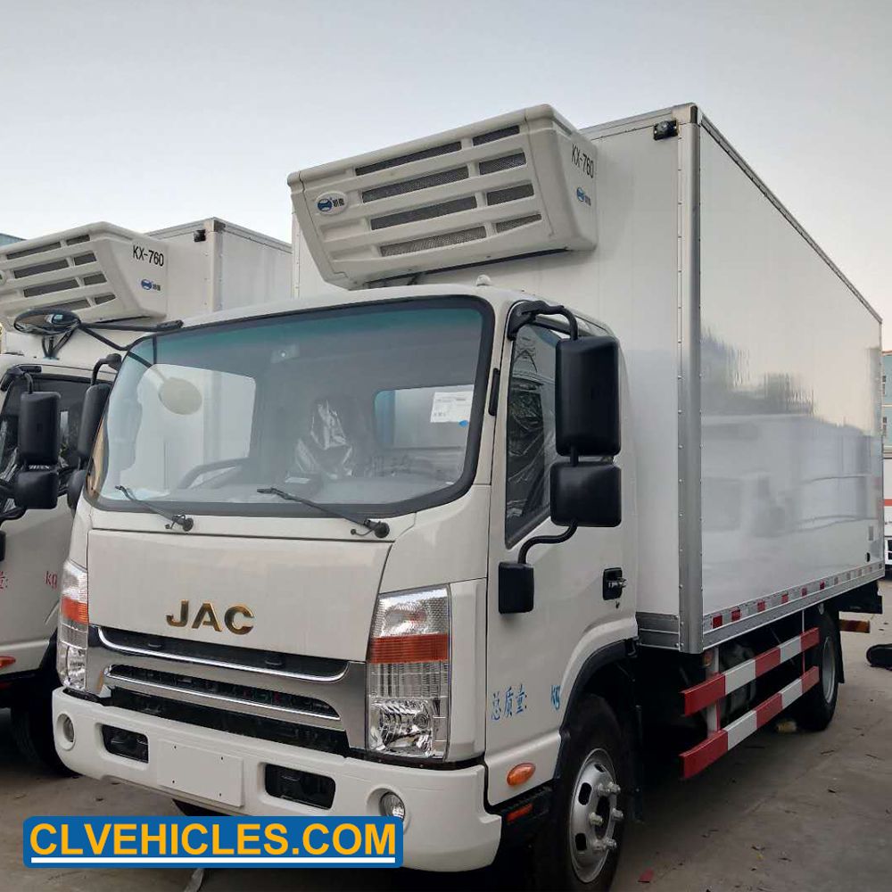 JAC 4X2 5tons Refrigerator Truck Meat Transport Refrigerated Truck