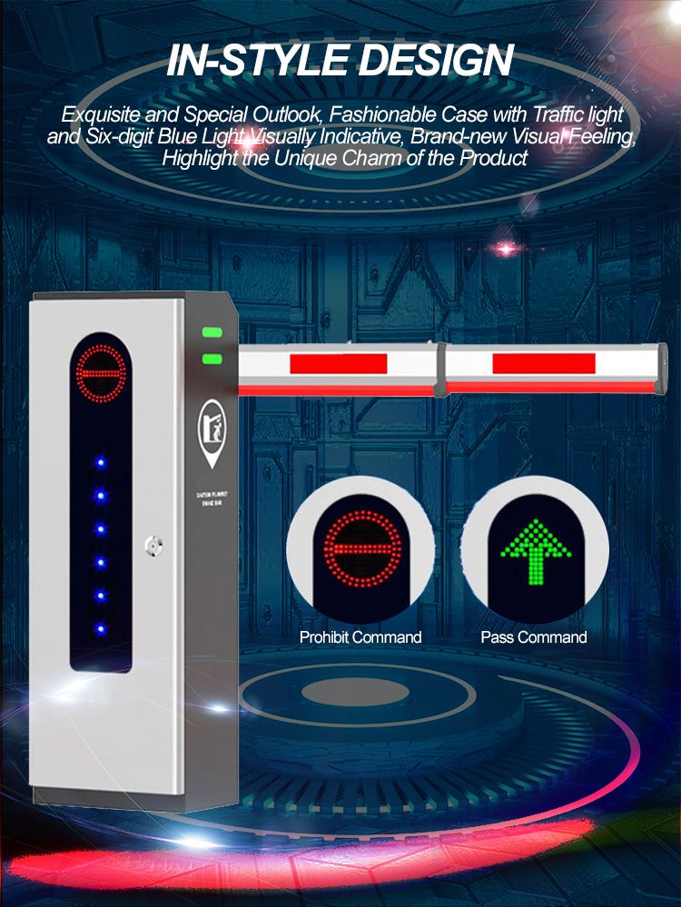 Factory Price Electric Outdoor IP68 Automatic Smart Parking System Traffic Barrier