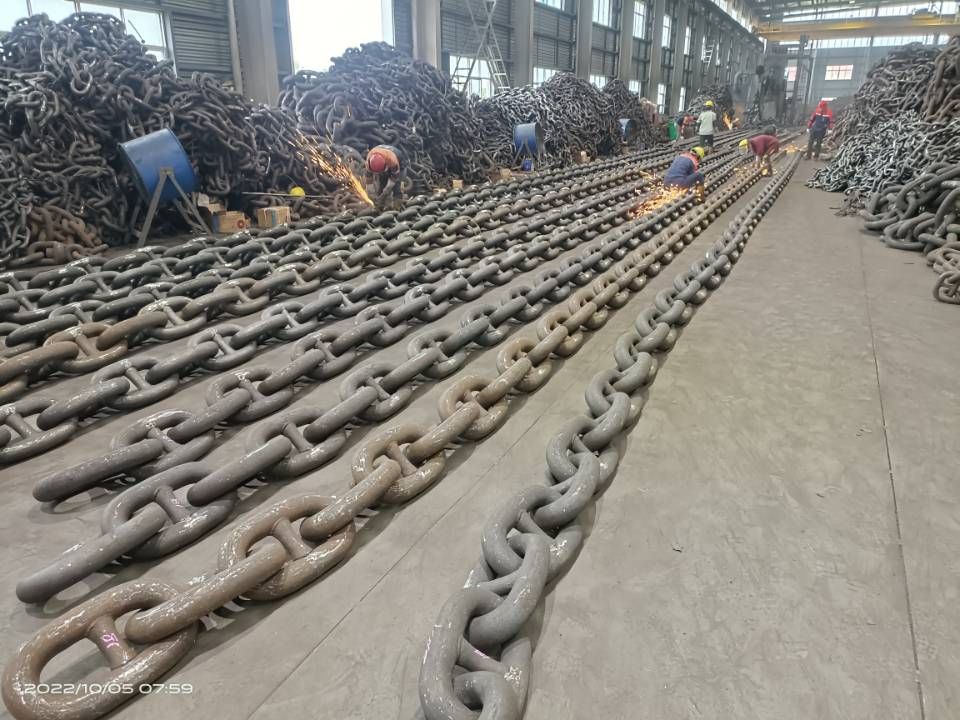 46mm G3 Stud Link Marine Anchor Chain for Ship CCS