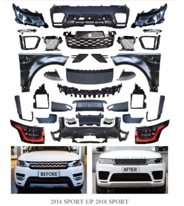 Factory Direct Sale Body Kit for Land Rover Discovery Sport 2020 2021 Car Facelift Upgrade Bodykit