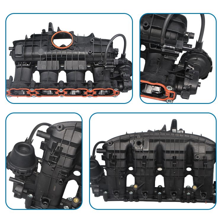 Senp Top Quality Engine Intake Manifold Assembly Replacement for VW Touareg Audi Q7 06L 133 201 EL 06L 133 201 Ah