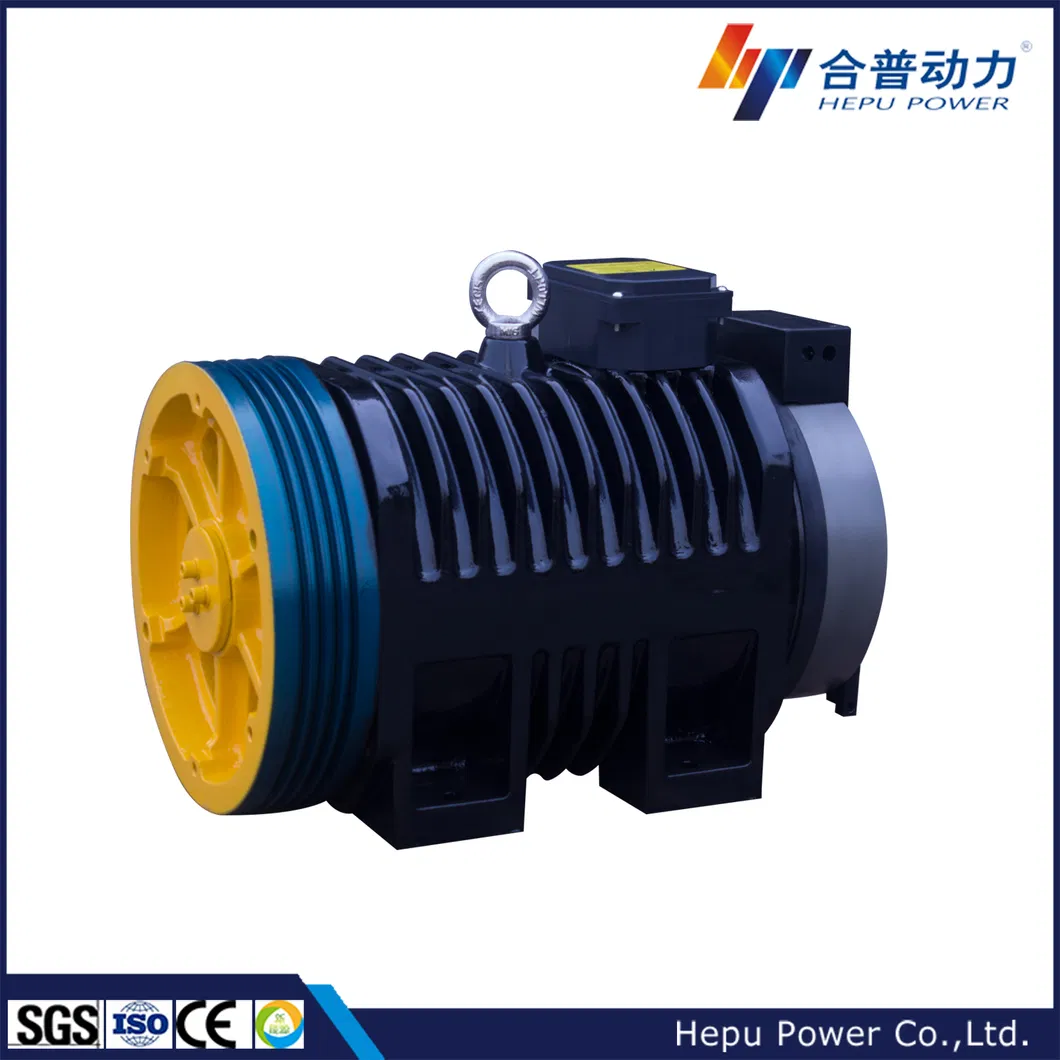 Professional Supplier Elevator Parts 380V Elevator Gearless Traction Machine for Elevators 1ms