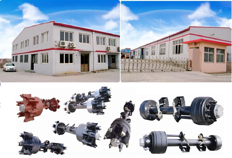 13t 16t American Type Outboard Axle Fuwa Axle for Trailer or Truck