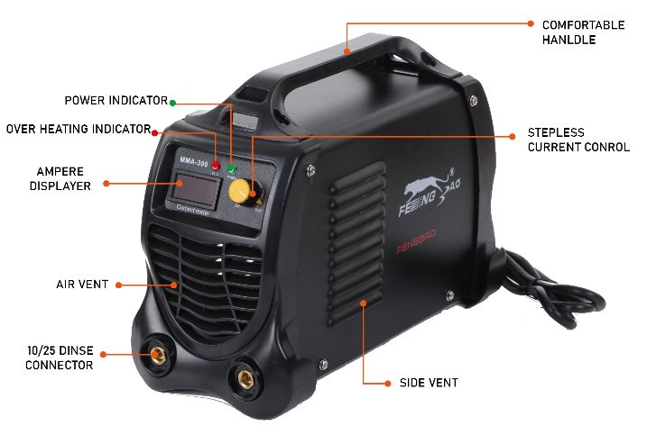 Decapower Eco Series New Design 140A Arc Welder IGBT Inverter Portable Welding Machine