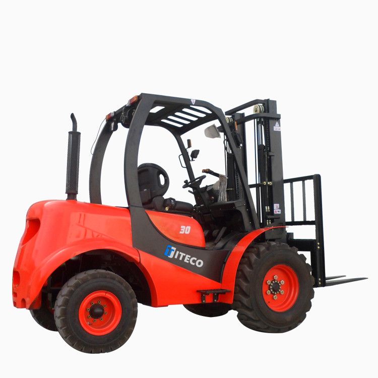 Heavy Loads Over Difficult Terrain Electric Forklift Diesel Forklift Mini Forklift Rough Terrain Forklift Rough-Terrain Forklift on Muddy, Non-Linear or Gravel