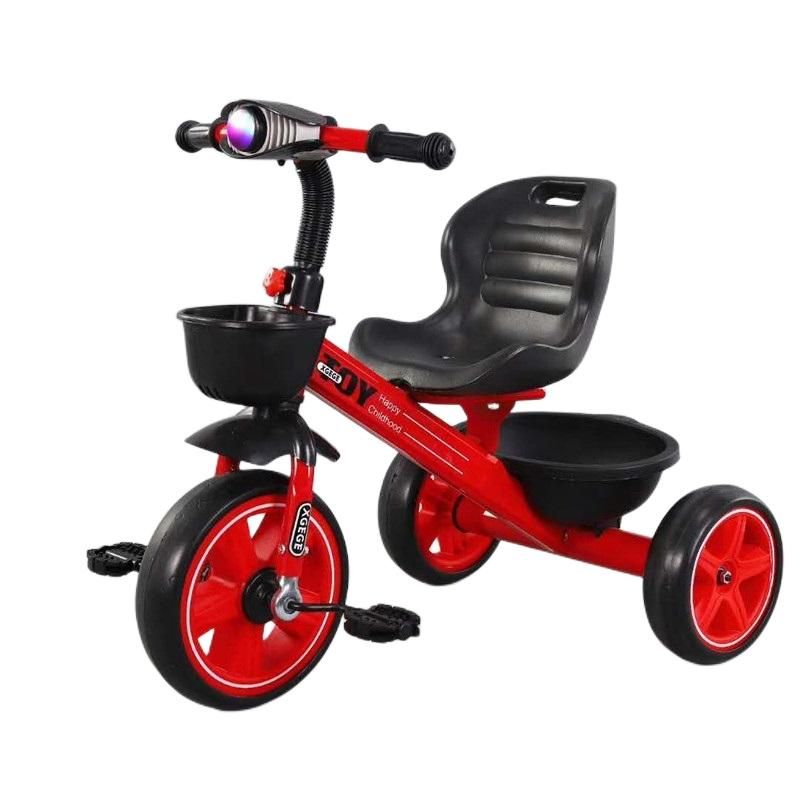 Trycycle for Kids Baby Tricycle / Girls Kids Push Tricycle Wholesale / Baby Tricycle with Music and Light
