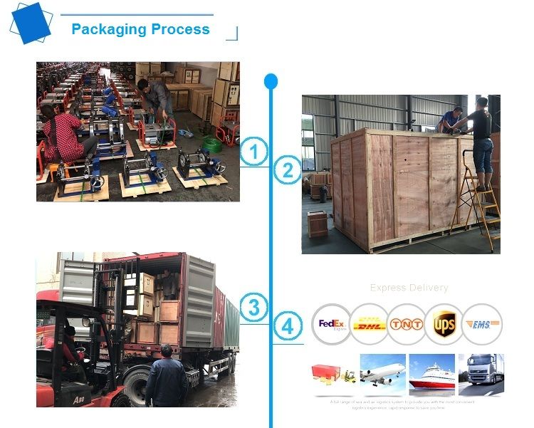 50-160mm HDPE Pipe Hot Melt Welding Machine