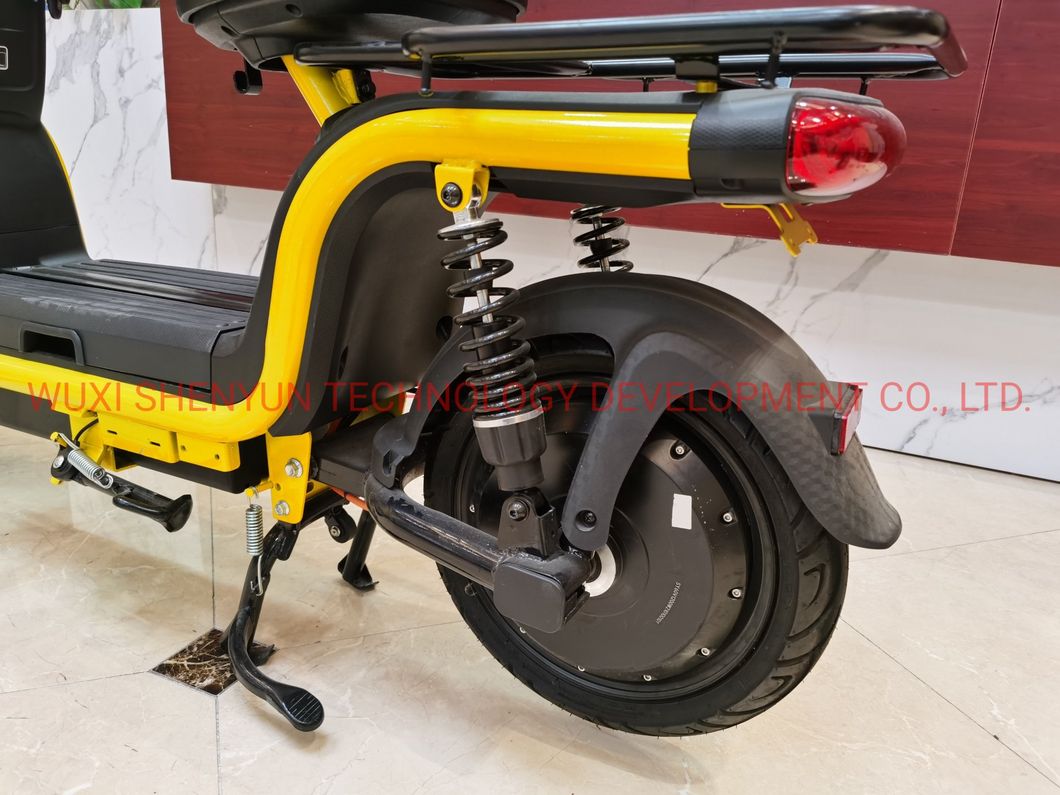 60V/72V Long Range Comfortable Riding Hot Food Delivery Mobility Scooter Electric Motorcycle with High Speed 60km/H