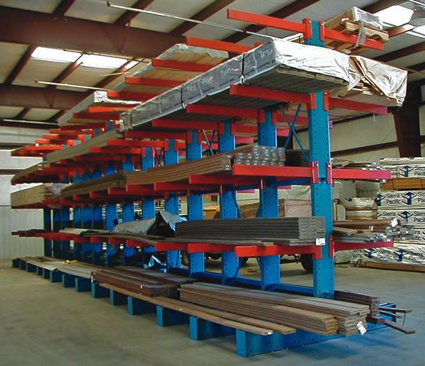 Warehouse Cantilever Storage Shelving and Rack