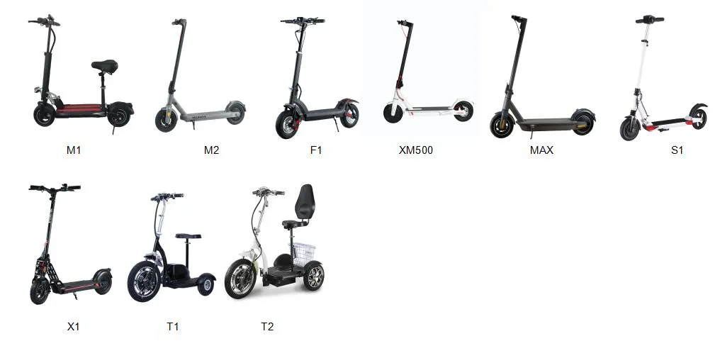 Light Weight Xiaomi 36V Lithium Battery Electric Scooter