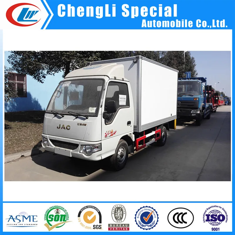 JAC Refrigerator Van Truck Mini Reefer Refrigerated Freezer Truck