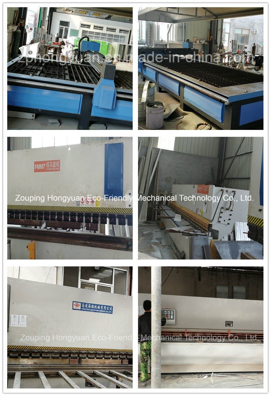 Hongyuan Direct Factory Automotive Paint Spray Booth Baking Booth for Sale with Oil Burner Diesel Burner and Infra Red Electric Heater